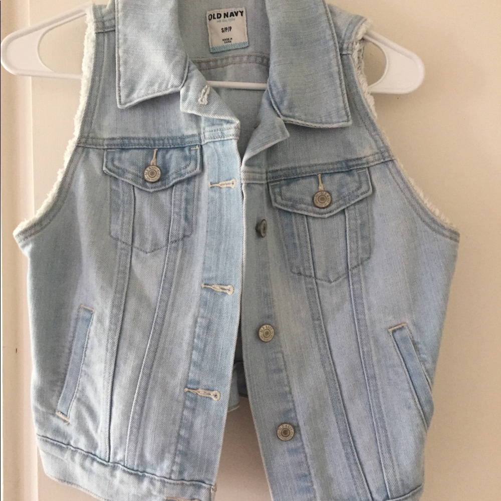 Denim vest